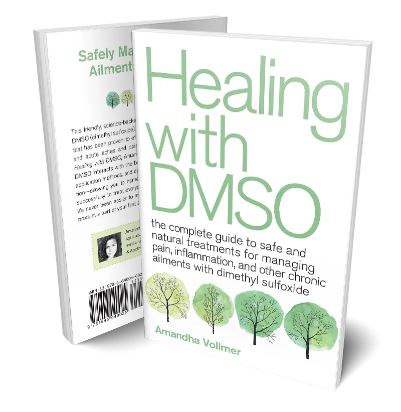 Healing with DMSO Book by Amandha Vollmer from YumNaturals